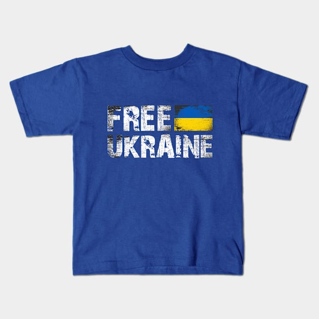 free ukranie Kids T-Shirt by hadlamcom